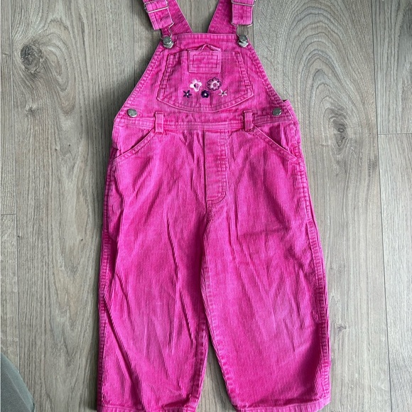 Other - Pink Corduroy Overalls – Size 2T 🌸